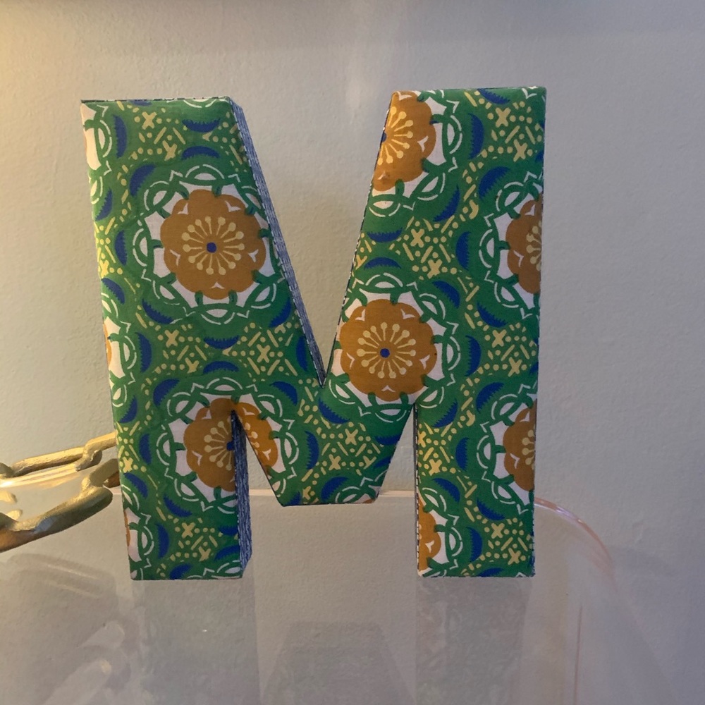 Anthropologie Monogram Letter M